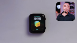 A 3D cube running natively at 60 FPS on a 3 microcontroller. Written in TypeScript JSX and CSS. 0 10 screenshot